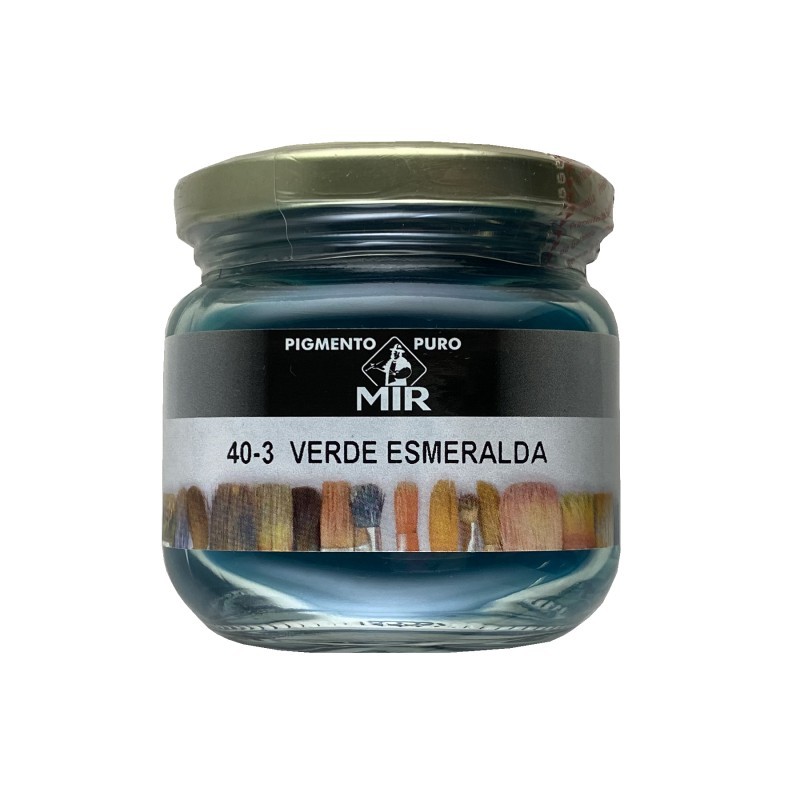 PIGMENTO PURO EN POLVO MIR VERDE ESMERALDA