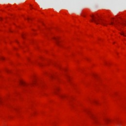 PIGMENTO PURO EN POLVO MIR ROJO CADMIO TONO - Muestra de color