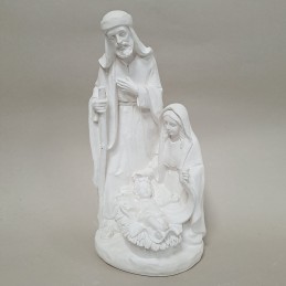 Figura de escayola de la Sagrada Familia