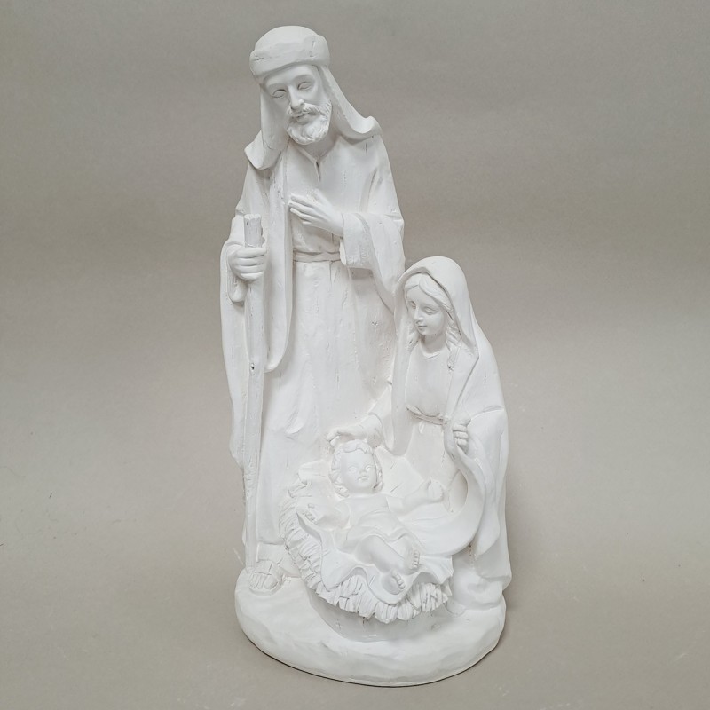 Figura de escayola de la Sagrada Familia