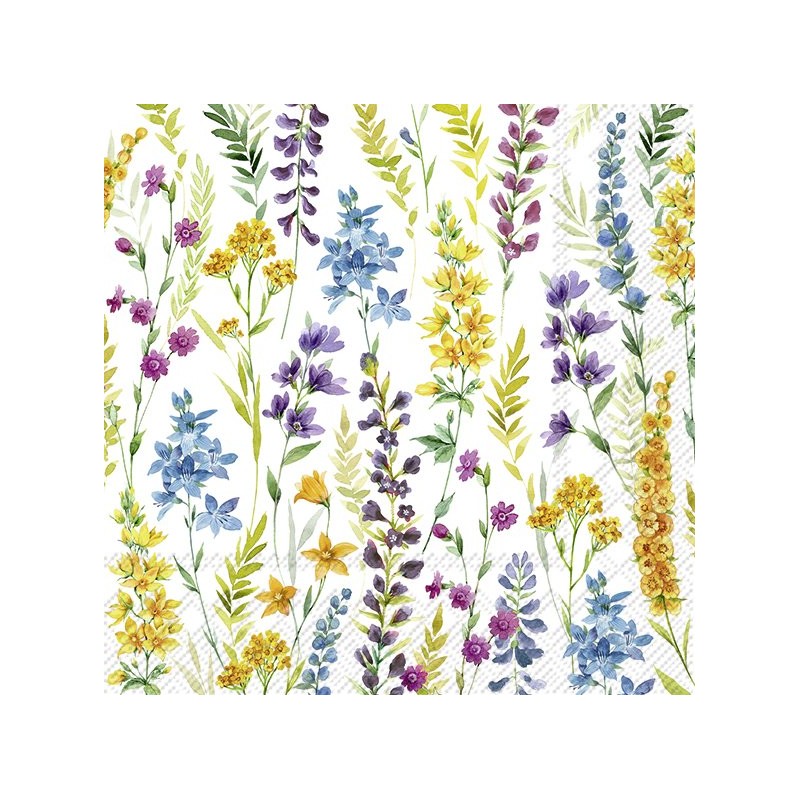 PAQUETE DE 20 SERVILLETAS DECOUPAGE SILBA