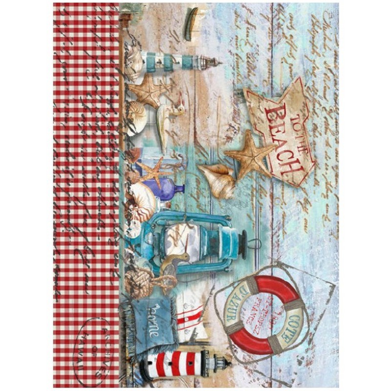 PAPEL DE ARROZ CADENCE NAUTICA 30x41 CM