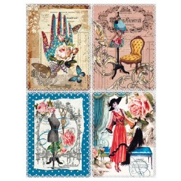 PAPEL DE ARROZ CADENCE MODISTA 30x41 CM