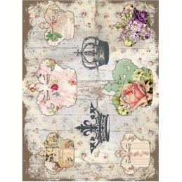 PAPEL DE ARROZ CADENCE CORONAS 30x41 CM