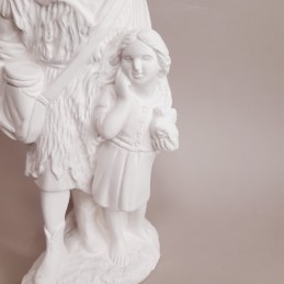 Figura de escayola para portal de Belén