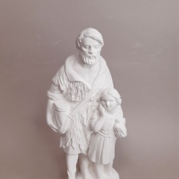 Figura de escayola para portal de Belén