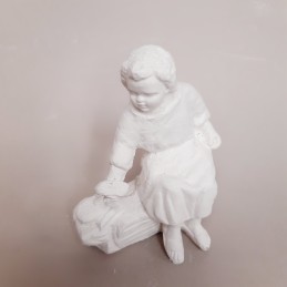 Figura de escayola para portal de Belén