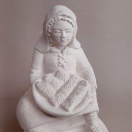 Figura de escayola portal de Belén