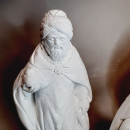 Gaspar, Melchor y Baltasar de escayola