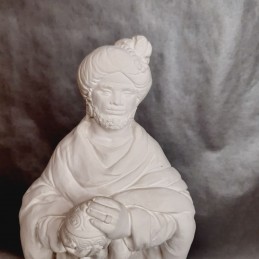 Gaspar, Melchor y Baltasar de escayola