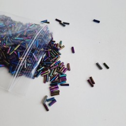 Abalorio Canutillo multicolor 6 mm