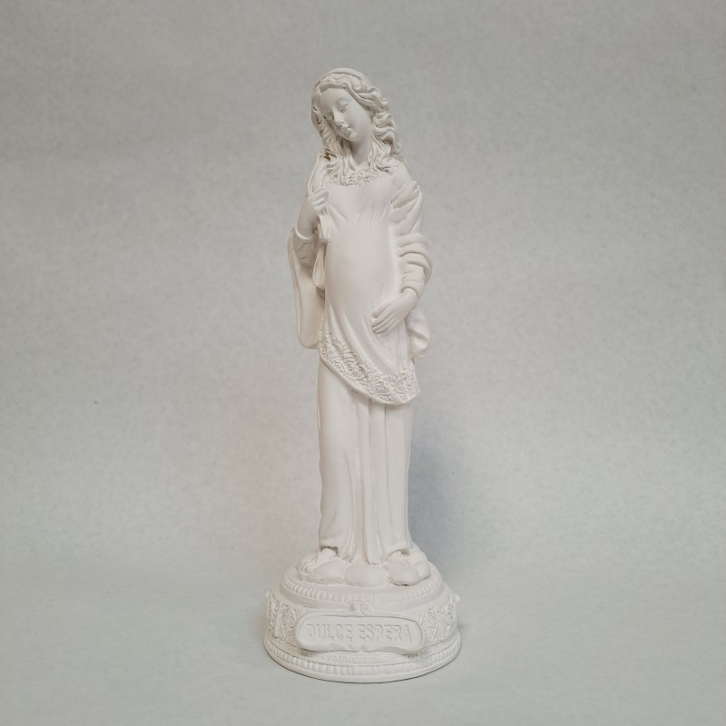 Dulce espera. Figura de escayola