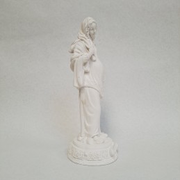 Dulce espera. Figura de escayola