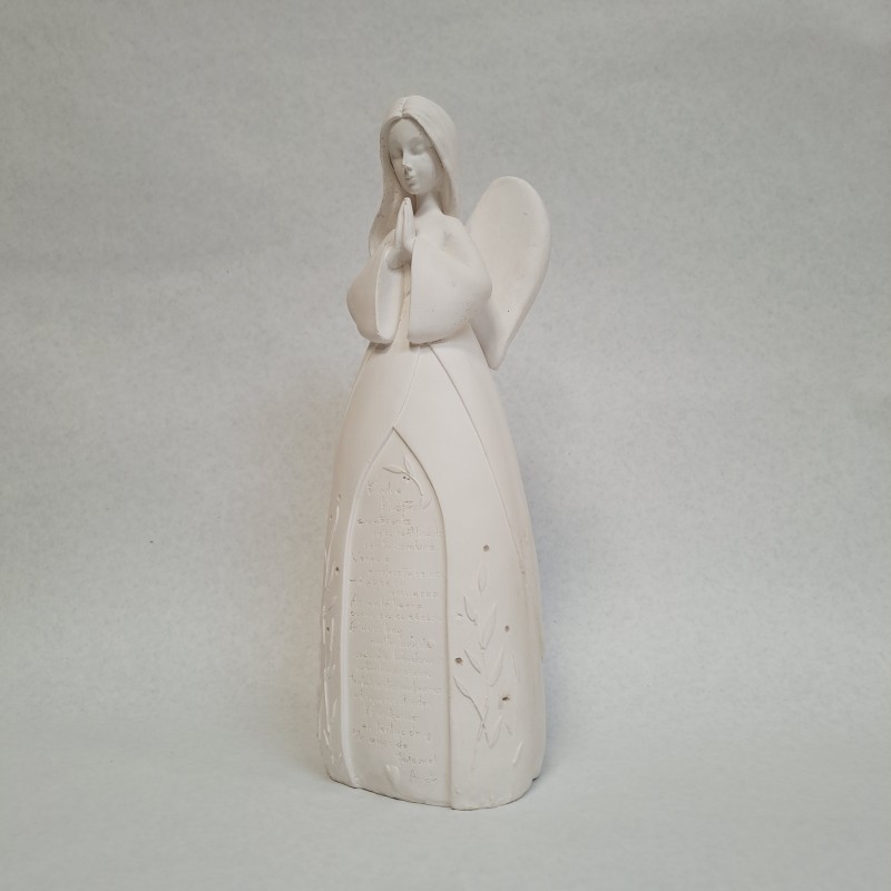 Figura de escayola Angel Padre Nuestro