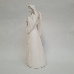 Angel Bendice mi hogar. Figura de escayola