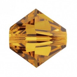 Swarovski tupi Topaz 4 mm