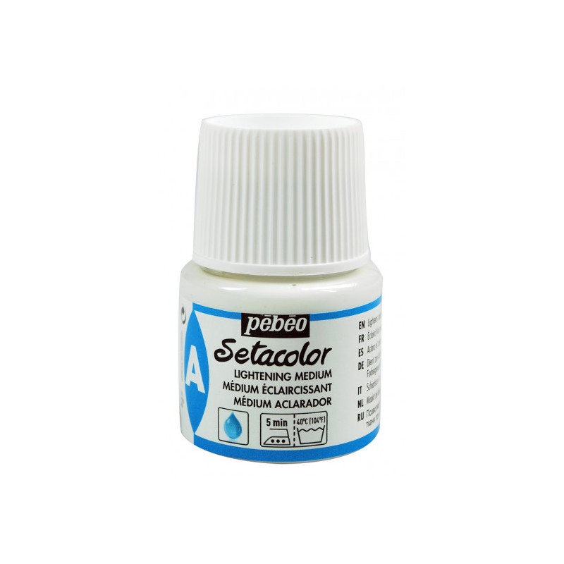 Medium aclarador para pintura de tela