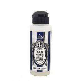 Barniz acrilico cadence aqua stone brillo 120 ml