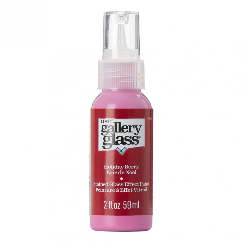 GALLERY GLASS HOLIDAY BERRY 59 ML EFECTO VITRAL