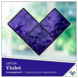 GALLERY GLASS VIOLET 59 ML FALSO TIFFANY