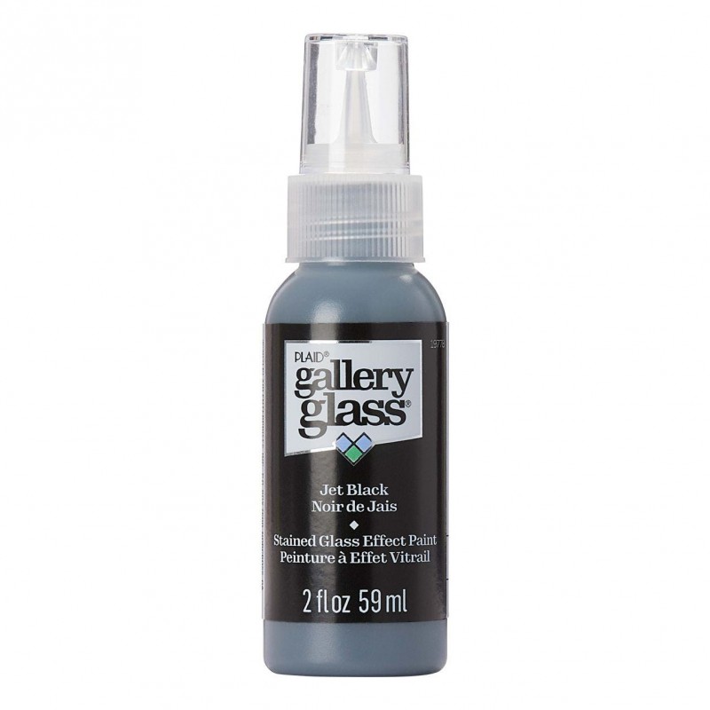 GALLERY GLASS JET BLACK 59 ML PINTURA PARA VIDRIO
