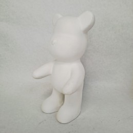 FIGURA INFANTIL DE ESCAYOLA OSITO DE PIE