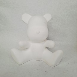 FIGURA INFANTIL DE ESCAYOLA OSITO SENTADO