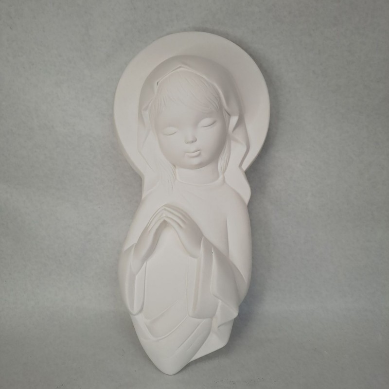 Figura de escayola para colgar Virgen Niña