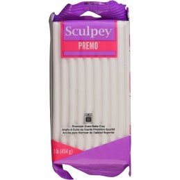 Premo Sculpey grande 454 gramos, color blanco