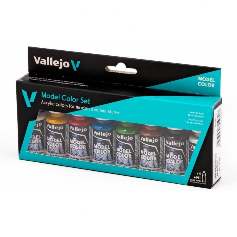 Pinturas model color set de ocho