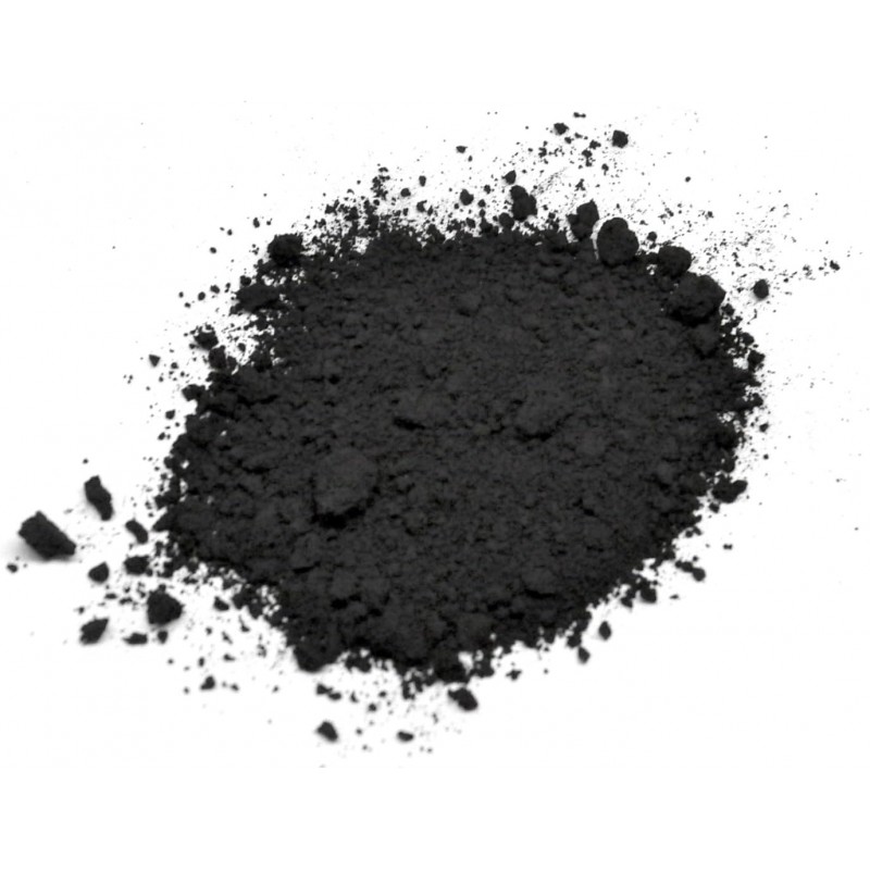 Pigmento puro en polvo negro marfil
