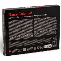 Game color Set de 16 colores para inciarse en la pintura de figuras fantásticas