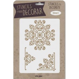 PLANTILLA SILU 2047 MANDALA 25 x 18