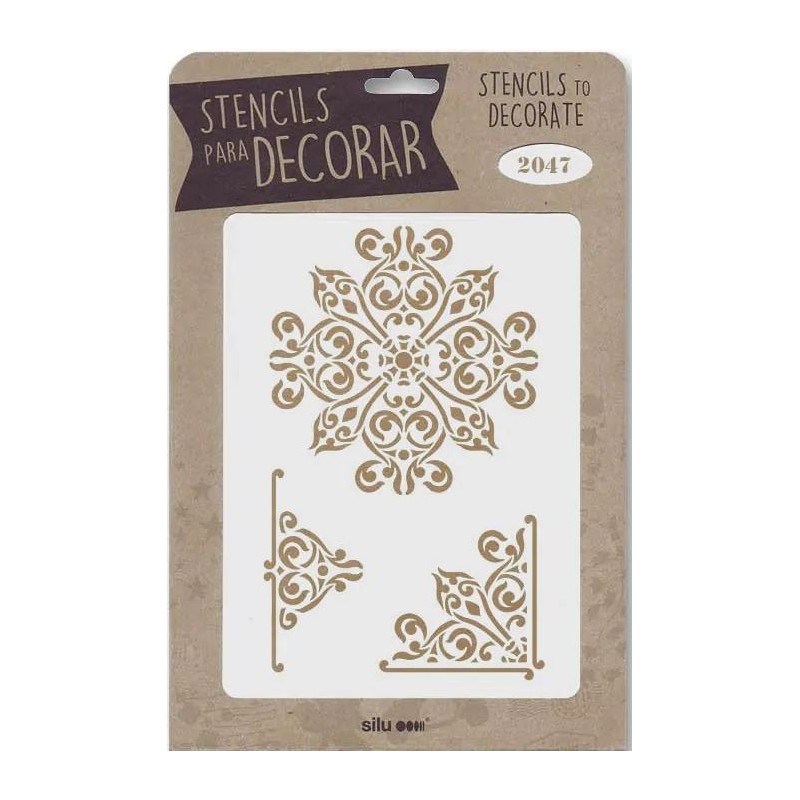 PLANTILLA SILU 2047 MANDALA 25 x 18