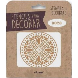 PLANTILLA 12,5X12,5 CM SILU...