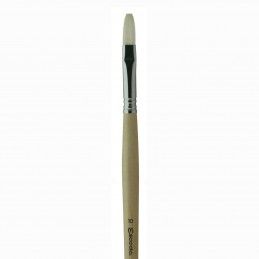 pincel cerda m largo plano carrado nº 1