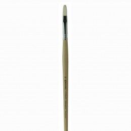 pincel cerda m largo plano carrado nº 4